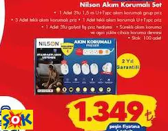 NİLSON AKIM KORUMALI SET NİLSON AKIM KORUMALI SET